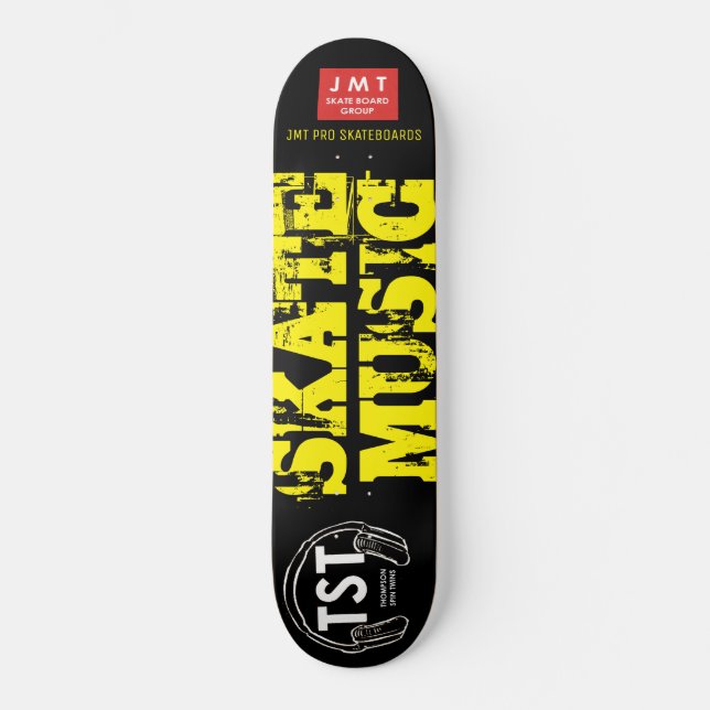 SKATE MUSIC / SKATEBOARDS / JMT (Framsida)