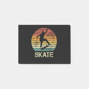 Skate Olli vintage design för skater Post-it Block