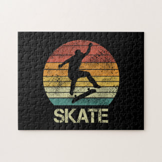 Skate Olli vintage design för skater Pussel