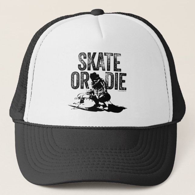 Skate or Die (hockey) Truckerkeps (Framsida)