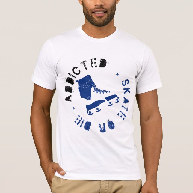 Skate or die tee shirt (Framsida)