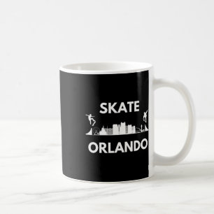 Skate Orlando Fl Skateboardfantaster Orlando Silue Kaffemugg