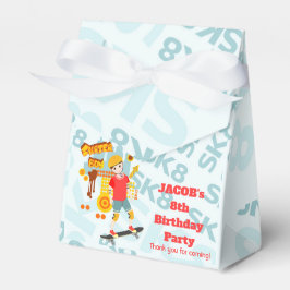 Skate Park Roligt Boy Födelsedagsfest Presentaskar