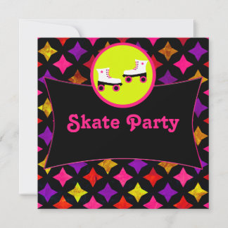 Skate Party Inbjudningar