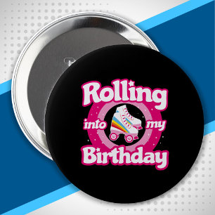 Skate Party - Roller Rink Roller Skating Birthday Knapp