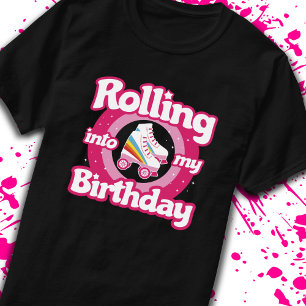 Skate Party - Roller Rink Roller Skating Birthday T Shirt