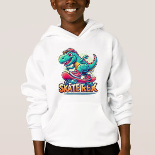 Skate Rex - Coola Dinosaur Hoodie T Shirt