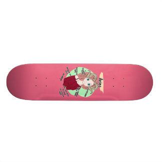 Skate Signo Áries Mini Skateboard Bräda 18,5 Cm