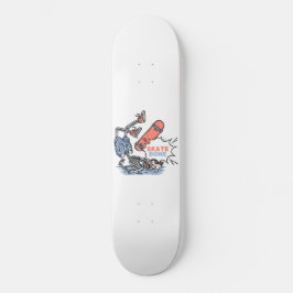 Skate skelett mini skateboard bräda 18,5 cm