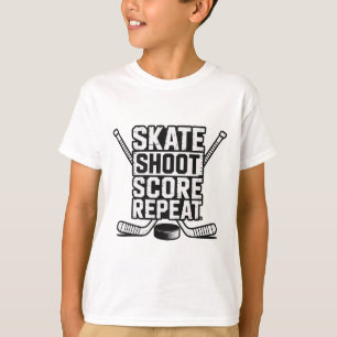 Skate Skjut Poäng Upprepa _4 T Shirt