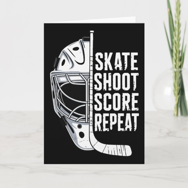 Skate Skjut Poäng Upprepa  Kort (Framsida)