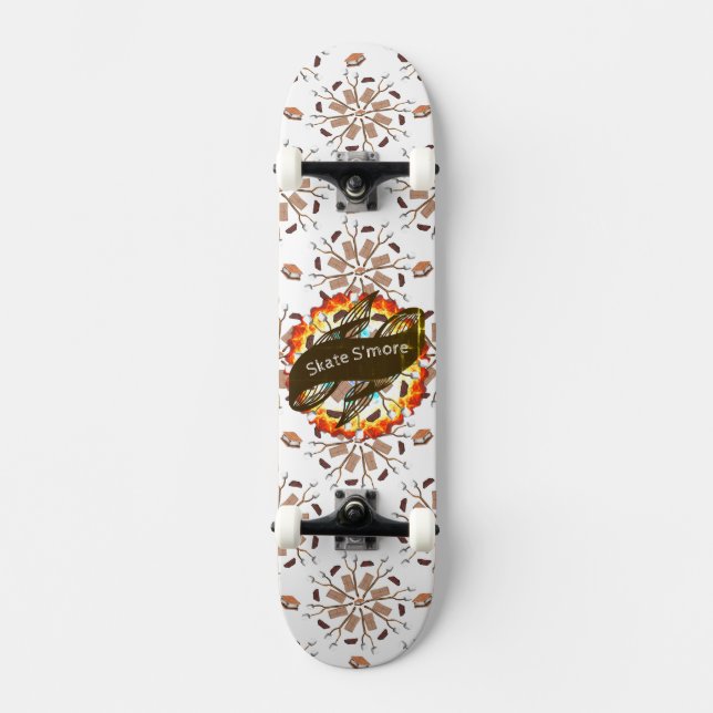 Skate S'more Mini Skateboard Bräda 18,5 Cm (Framsida)