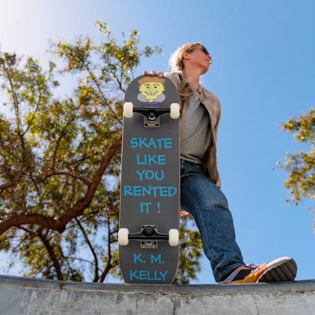 SKATE SOM DU RENSADE DET! - MINI SKATEBOARD BRÄDA 18,5 CM (Utomhus 1)