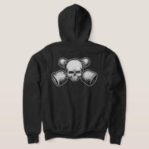 SKATE STEN OG-StyleSkateboard Skull X truX ZIPPER