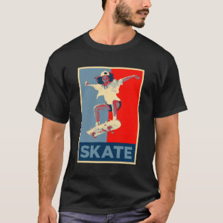 Skate - Street Art Skateboarding Pop Art Skater T Shirt