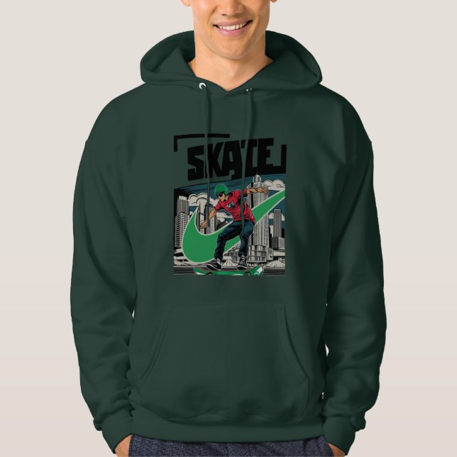 SKATE TRENDIG CLASSICALL OILY HOODIE (Framsida)