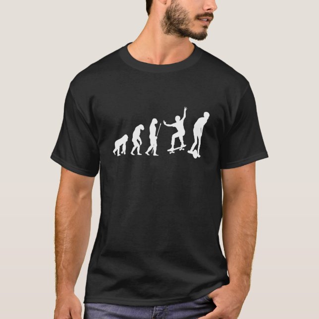 Skateboard 1-hjulfälgsridning Flyter Lif T Shirt (Framsida)