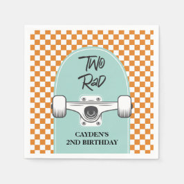 Skateboard 2, andra födelsedag pappersservett