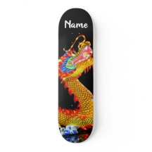 Skateboard, 8 1/4 Skateboard DECK Dragon Stil