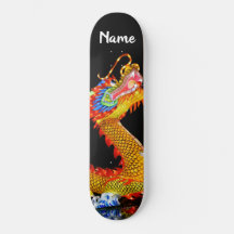 Skateboard, 8 1/4 Skateboard DECK Dragon Stil
