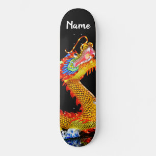 Skateboard, 8 1/4 Skateboard DECK Dragon Stil