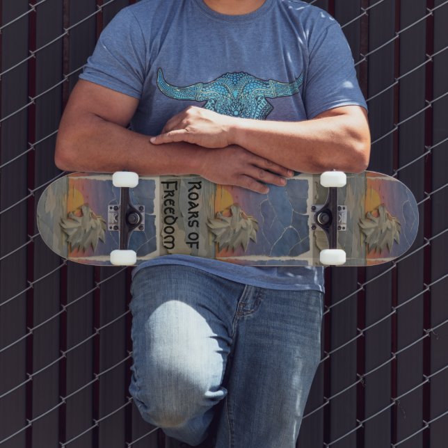 Skateboard 8.5" – Sunset Lion (Utomhus 3)