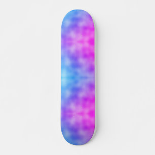 Skateboard abstrakt Blue and Lila Mönster