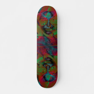 Skateboard abstrakt Dam