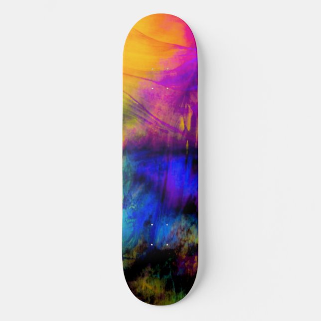 Skateboard "Abstrakt II" (Framsida)