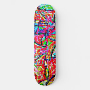 Skateboard-Abstrakt/Misc Art-Graffiti Gallery 2 Skateboard Bräda 20,5 Cm