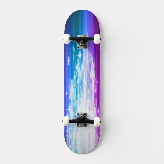 Skateboard abstrakt Mönster Bräda 21,5 Cm (Framsida)