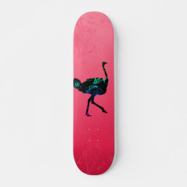 Skateboard abstrakt Ostrich