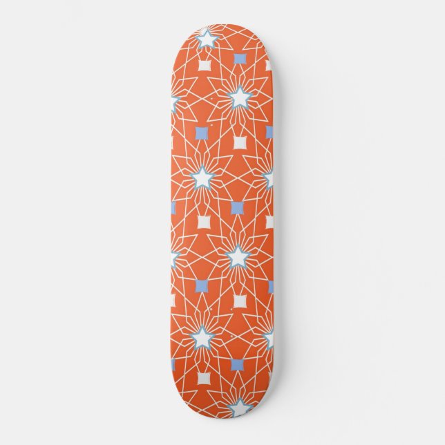 Skateboard Amazonous Orange Stars (Framsida)