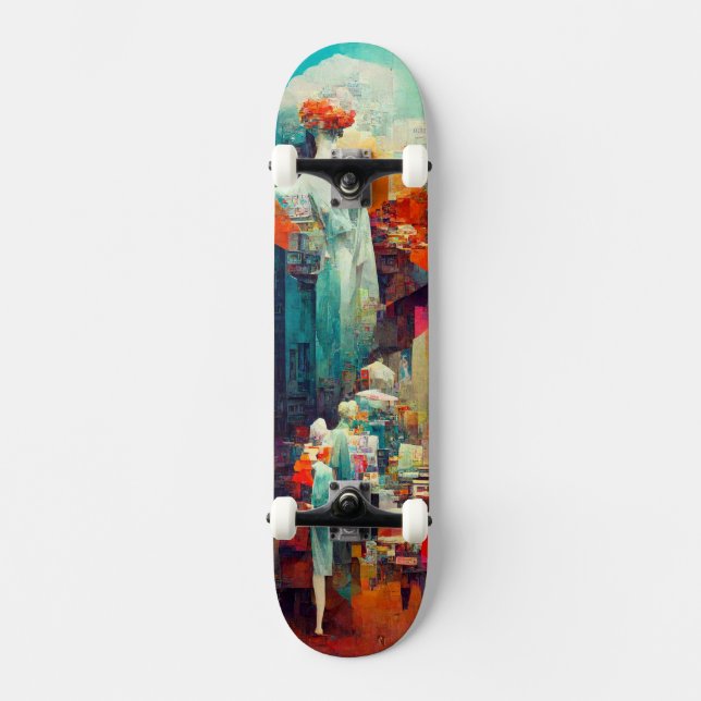 Skateboard - Anpassad design (Framsida)