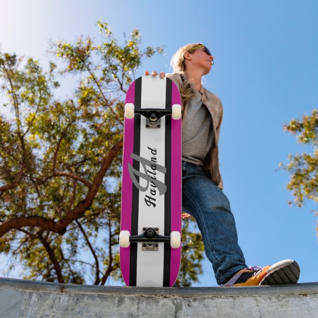 Skateboard anpassningsbar Färg med Namn HAMbyWG (Utomhus 1)