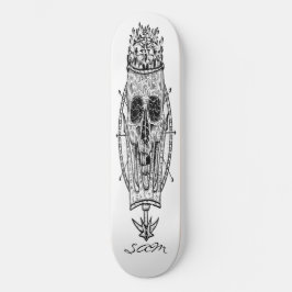 Skateboard Anpassningsbar Skeleton Nautical Kung