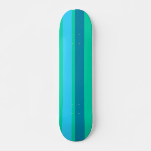 Skateboard Aqua Blue Rand Bräda 21,5 Cm