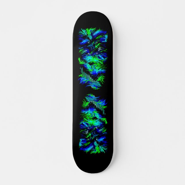 Skateboard Art Deco Bräda 21,5 Cm (Framsida)
