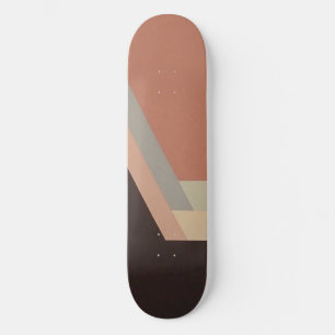 Skateboard ART DECO (mauve)