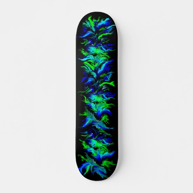 Skateboard Artdeco i Regenbogen Stil (Framsida)