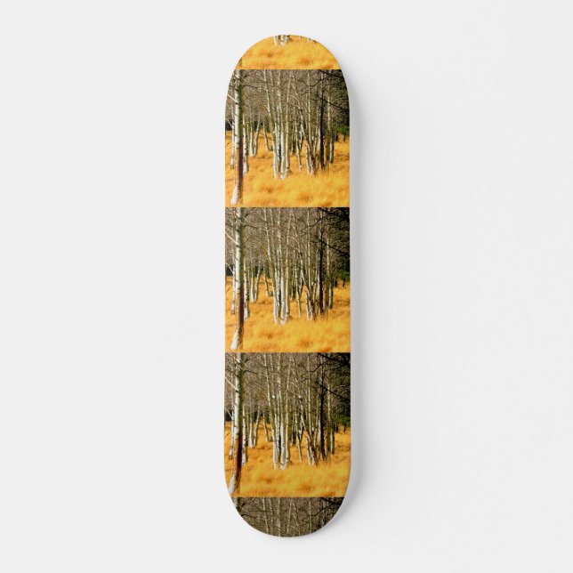 Skateboard aspen träd (Framsida)