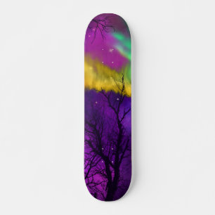 Skateboard aurora Himlar