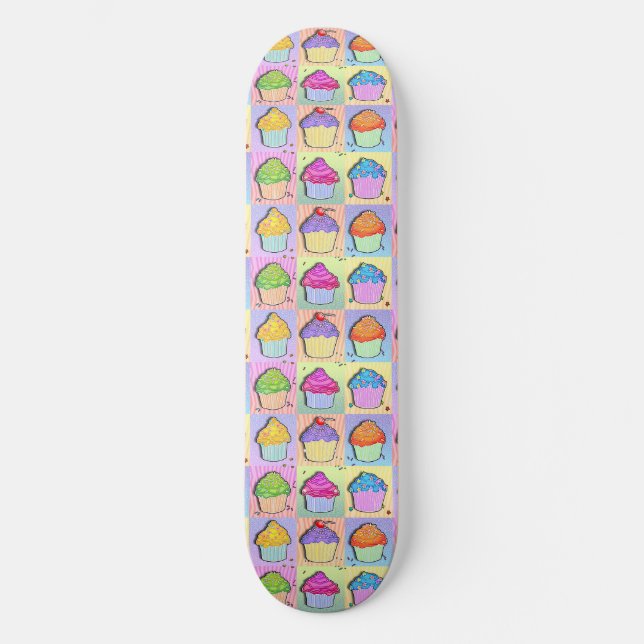 Skateboard av Muffinsar Bräda 20 Cm (Framsida)