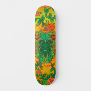 Skateboard av polymorph Grönt Man (Far Earth)