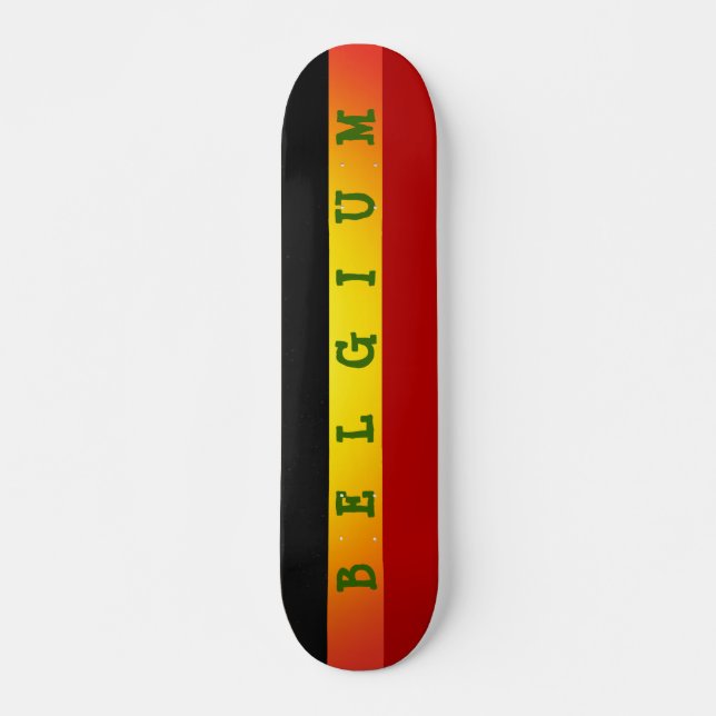 Skateboard Belgien (Framsida)