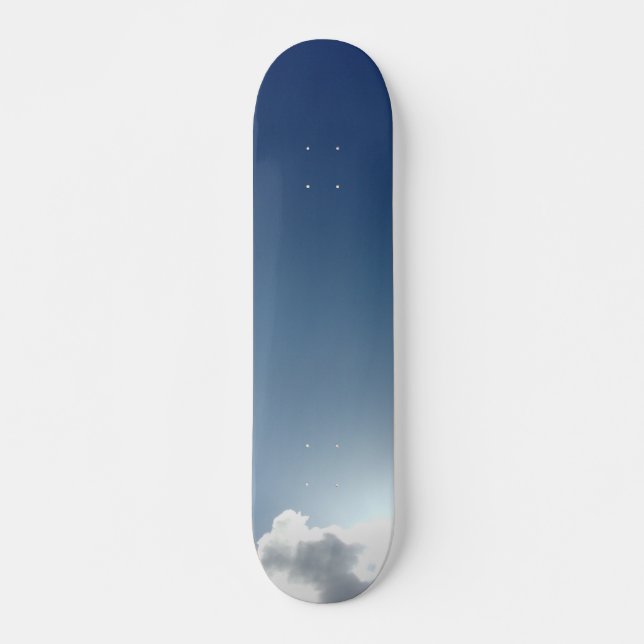 Skateboard BLÅ HIMMEL DESIGN STIL (Framsida)