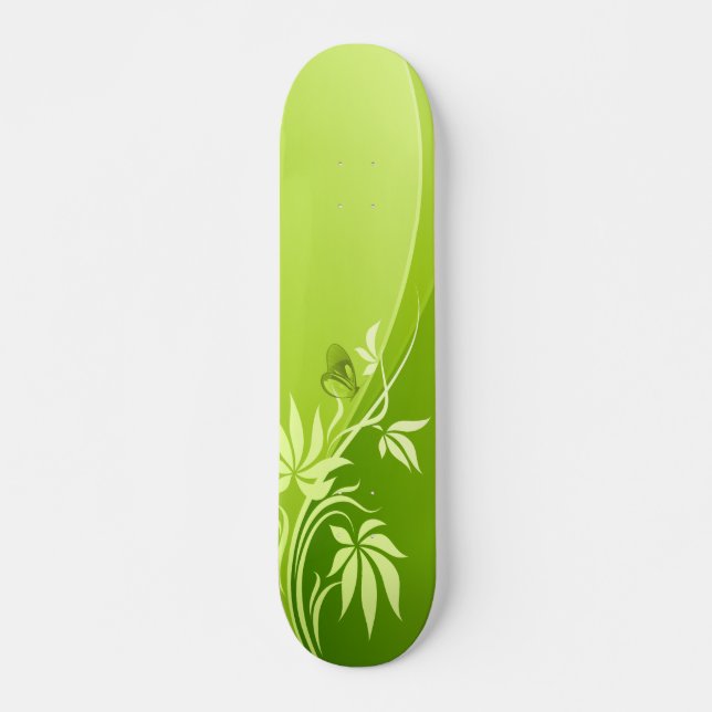 Skateboard blommigt Mode 4 Bräda 19,5 Cm (Framsida)