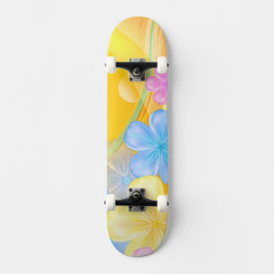 Skateboard-Blommigt Skateboard Bräda 21,5 Cm