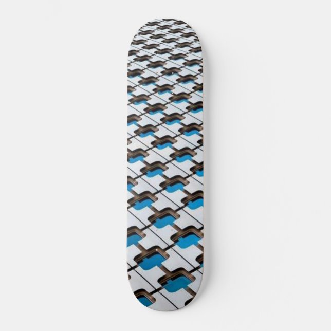 Skateboard Blue Grått (Framsida)