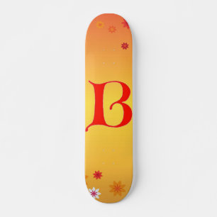 Skateboard brev B Bräda 20,5 Cm